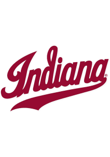 Indiana Hoosiers Licensed Mark Auto Decal - Red