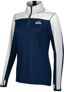ProSphere Toledo Rockets Womens Navy Blue Sharp Qtr Zip