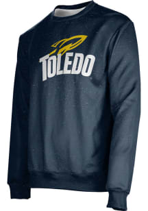 ProSphere Toledo Rockets Mens Navy Blue Heather Long Sleeve Crew Sweatshirt