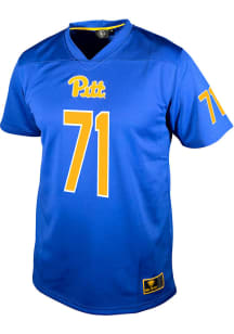 Ryan Carretta  Genuine Collective Pitt Panthers Blue Football NIL Football Jersey
