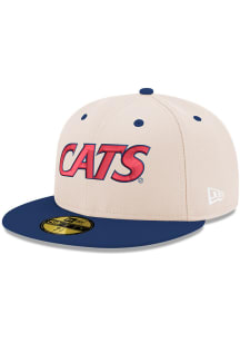 New Era Arizona Wildcats Mens White 59FIFTY Fitted Hat