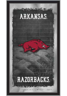 Arkansas Razorbacks Football Hanging Back Bar Mirror