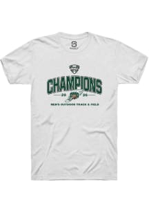 Summit Sportswear Ohio Bobcats White MAC 2026 Men's Outdoor Track & Field Champions Short Sleeve T..