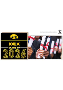 Iowa Hawkeyes Class of 2026 Floating Picture Frame - Black
