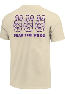 TCU Horned Frogs Ivory Fear The Frog Short Sleeve T Shirt