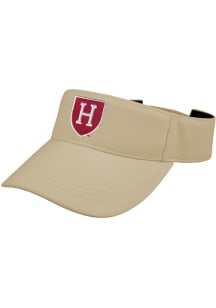LogoFit Harvard Crimson Mens White Slice Adjustable Visor