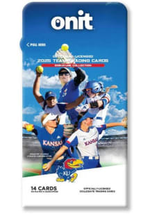 Kansas Jayhawks Single Pack Collectible NCAA Cards - Blue
