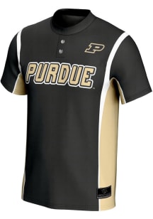 ProSphere Purdue Boilermakers Mens Black Rival Baseball Jersey