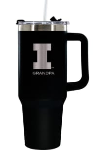 The Memory Company Illinois Fighting Illini Grandpa 40oz Stainless Steel Tumbler - Black