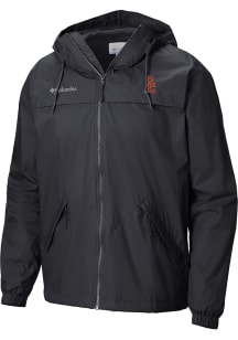 Columbia USC Trojans Mens Black Heat Seal Oroville Creek Medium Weight Jacket