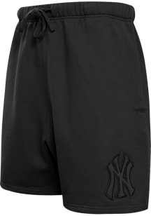 Pro Standard New York Yankees Mens Black Neutral Shorts