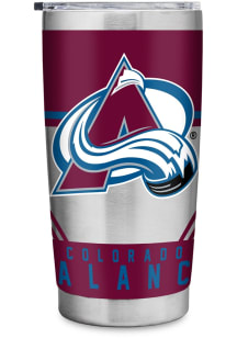 Colorado Avalanche 20oz Stainless Steel Tumbler - Burgundy