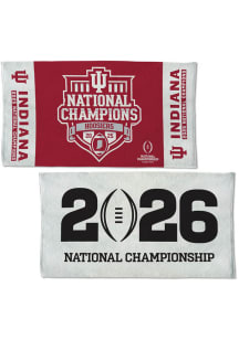 Indiana Hoosiers 2025 National Champs Locker Room Rally Towel