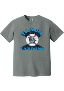 Summit Sportswear Tampa Tarpons Womens Grey Soft Arch Short Sleeve T-Shirt