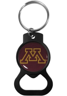 Minnesota Golden Gophers Logo Keychain - Black