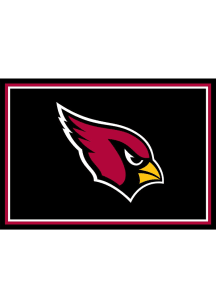 Arizona Cardinals 3x4 Area Rug Interior Rug - Black