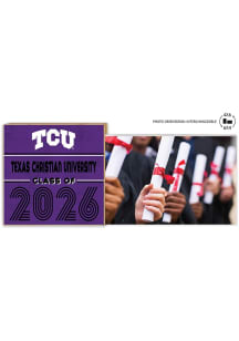 TCU Horned Frogs Class of 2026 Floating Picture Frame - Purple