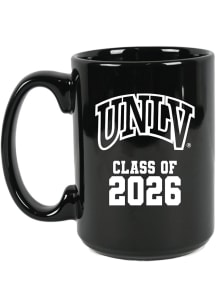 UNLV Runnin Rebels Class of 2026 El Grande Ceramic Mug - Black