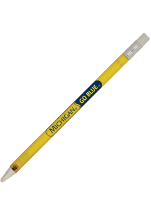 Michigan Wolverines Single Transparent Mechanical Pencil Pencil