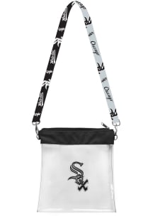 Chicago White Sox White 3D Clear Clear Bag
