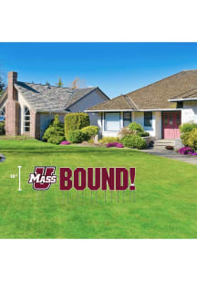 Massachusetts Minutemen Bound Yard Sign - White