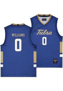 Kobi Williams  Campus Ink Tulsa Golden Hurricane Royal Blue NIL Jersey
