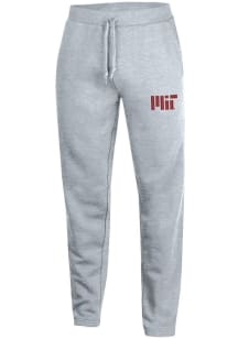 Gear for Sports MIT Engineers Mens Grey Big Cotton Slim Sweatpants