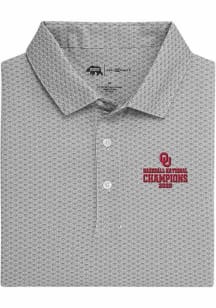 Onward Reserve Oklahoma Sooners Mens Grey Heather 2026 College World Series Champs Home Team Short..
