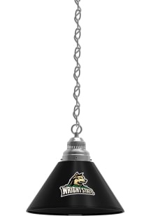 Wright State Raiders Single Silver Billiard Lamp