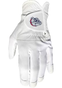 Gonzaga Bulldogs White Cool Mesh Golf Gloves