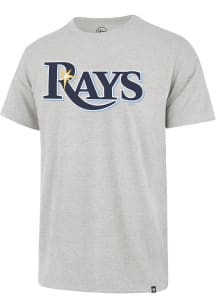 47 Tampa Bay Rays Grey Wordmark Franklin Short Sleeve Fashion T Shirt