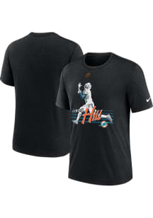 Tyreek Hill Miami Dolphins Black Local Pack Short Sleeve Fashion Player T Shirt