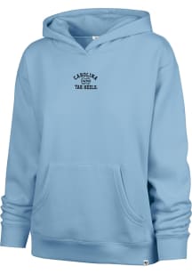 47 North Carolina Tar Heels Womens Light Blue Spirited Arch Hooded Sweatshirt