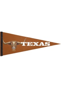 Texas Longhorns Realistic Mascot Pennant - Burnt Orange