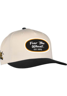 Wichita State Shockers Fear The Wheat 1995 Adjustable Hat - Ivory