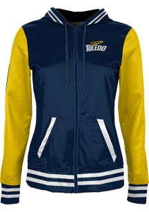 ProSphere Toledo Rockets Womens Navy Blue Letterman Light Weight Jacket