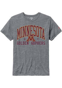 Minnesota Golden Gophers Grey All American Oversized Number One Short Sleeve T Shirt