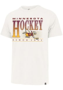 47 Minnesota Golden Gophers Natural Wynwood Franklin Short Sleeve Fashion T Shirt