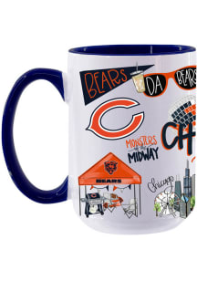 Chicago Bears Cheer Ceramic Mug Ceramic Mug - Navy Blue