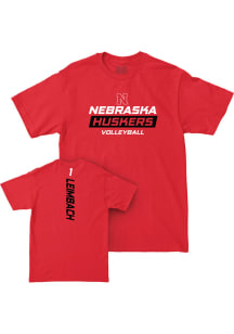 Keri Leimbach Nebraska Cornhuskers Red NIL Rush Short Sleeve Player T Shirt