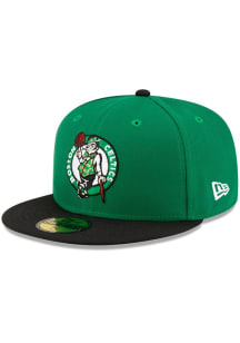 New Era Boston Celtics Mens Green 2T Basic 59FIFTY Fitted Hat