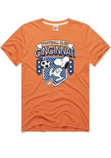 Homage FC Cincinnati Blue Peanuts X MLS Short Sleeve Fashion T Shirt
