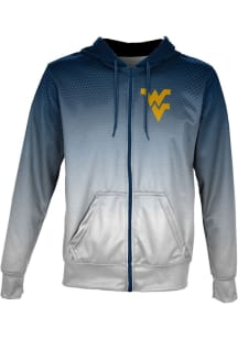 ProSphere West Virginia Mountaineers Mens Navy Blue Zoom Light Weight Jacket