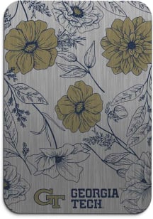 GA Tech Yellow Jackets Floral Mousepad