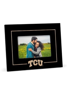 TCU Horned Frogs Logo Picture Frame Picture Frame - Black