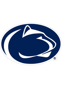 Penn State Nittany Lions 8 inch Car Magnet - Navy Blue
