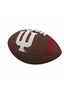 Logo Brands Indiana Hoosiers Official Size Composite Stripe Football