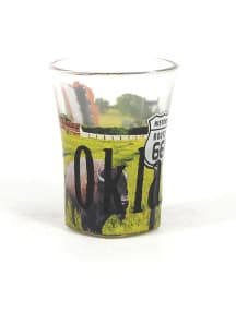 Oklahoma Full Color Shot Glass