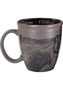 Oklahoma Sketch 15oz Ceramic Mug - Brown
