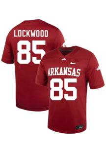 Ty Lockwood  Nike Arkansas Razorbacks Cardinal Red NIL Name And Number Football Jersey